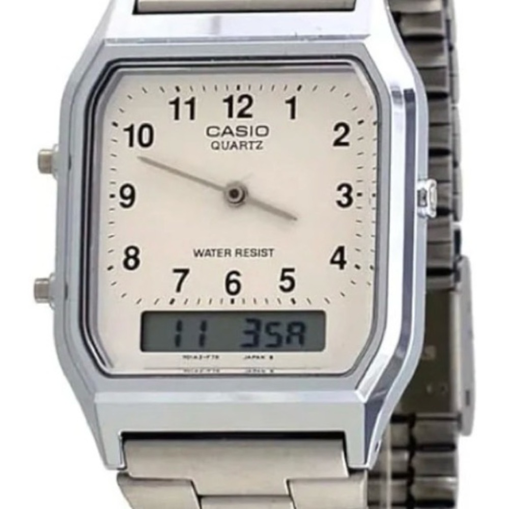 Features
Casio Unisex Size 
30mm Diameter
8 inches Long 
Stainless Steel